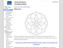 Tablet Screenshot of 21c.wilmette39.org